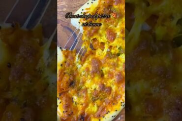 BOAT SHAPED PIZZA 🍕⛵ | Fun & Cheesy Homemade Pizza Recipe 😍🔥
