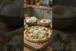Ultra Cheesy Tiny Quattro Formaggi | ASMR Italian Cooking #asmrcooking