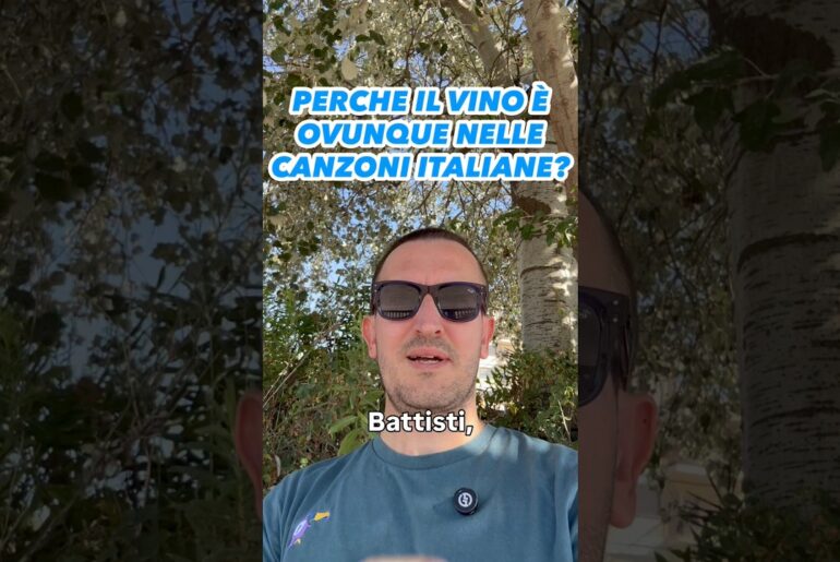 Perché il vino è ovunque nelle canzoni italiane?