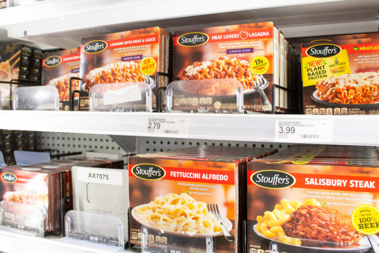 Not Ground Beef Or Italian Sausage — The Frozen Stouffer's Lasagna Customers Love
