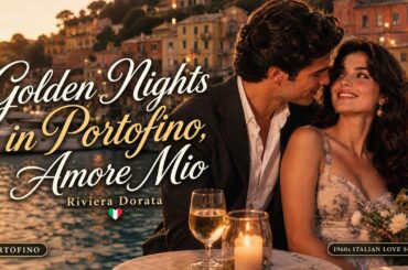 Golden Nights in Portofino, Amore Mio ❤️ | 1960s Italian Love Song