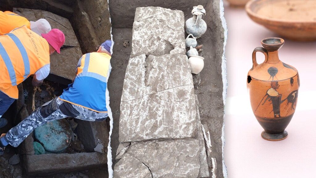 Pasta Garofalo factory uncovers 2,600-year-old necropolis in Italy
