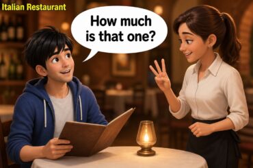 🍝 Ordering Dinner at an Italian Restaurant | Slow and Easy English Story for Beginners