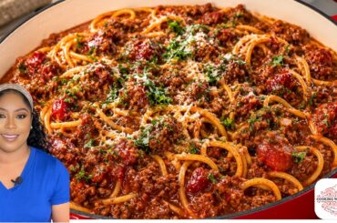 Make This Southern Old School Spaghetti Once And You'll Make It Forever!