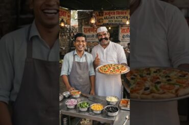 🔥 नए Worker के लिए पहलवान ने बनाया Special Pizza… स्वाद ने कर दिया हैरान! 🤯#shorts #viral