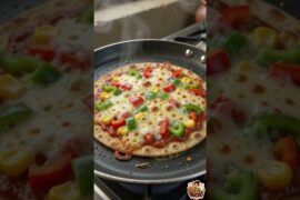 Crispy Roti Pizza 🍕🔥 | Leftover Roti का इतना Tasty नाश्ता! | Tiny Tadka Tales