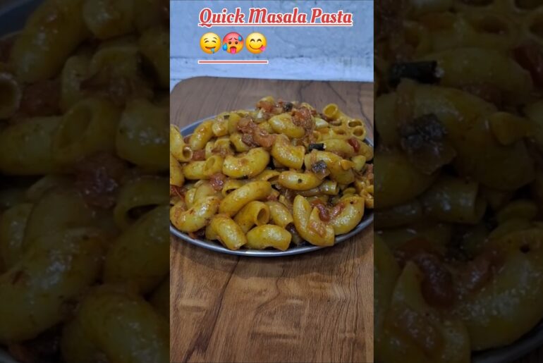 5 Min Indian style easy macaroni pasta recipe। Masala Macaroni | Pasta recipe | Masla pasta recipe ।