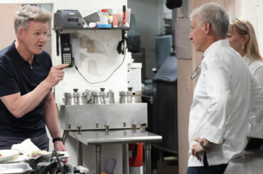 KITCHEN NIGHTMARES: Gordon Ramsay with the restaurant owner in the “Cafe Notte” episode of KITCHEN NIGHTMARES airing Tuesday, August 25 (8:00-10:00 PM ET/PT) on FOX. CR: FOX. ©2026 FOX Media LLC.