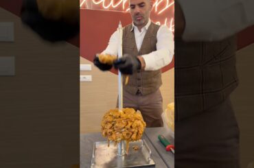 Making Italian shawarma #streetfood #cooking
