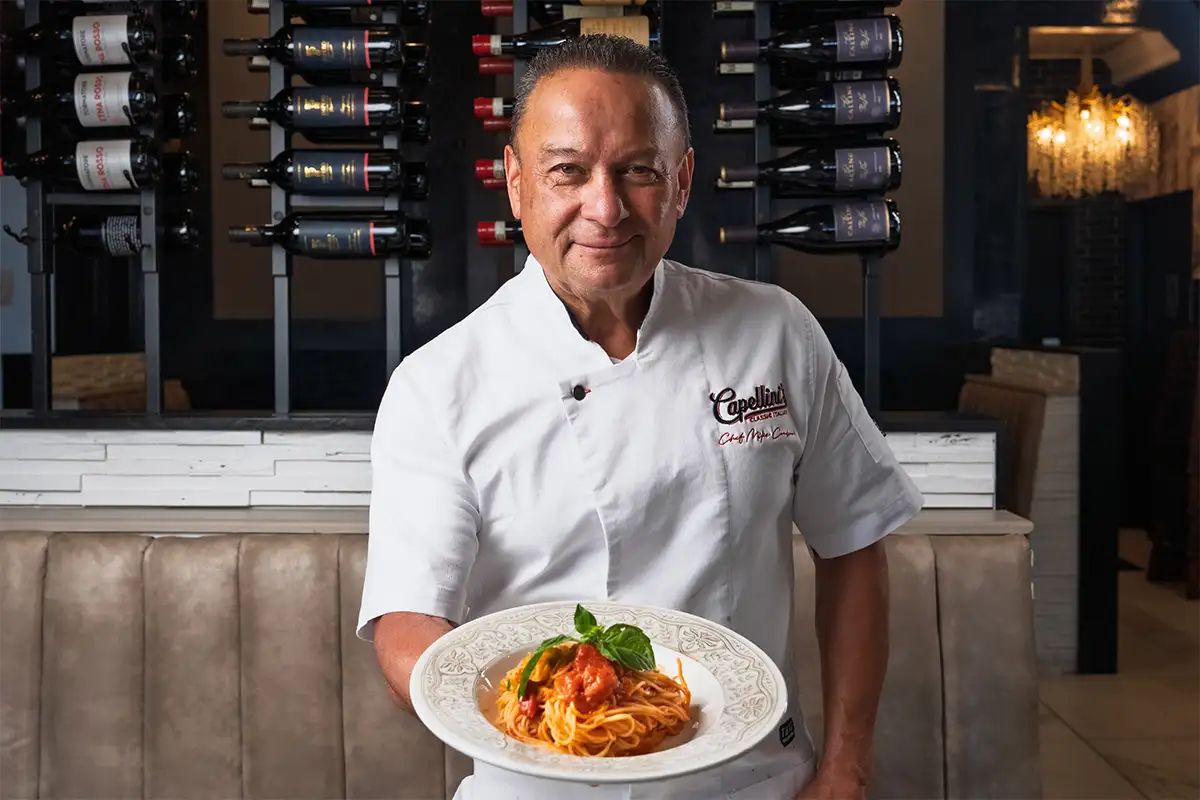 Carbonara chef Mike Cordero