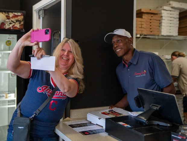 Photos from Kenny Lofton at Tommy Boy's Pizza, July 29, 2026. (Paul DiCicco - For The News-Herald)