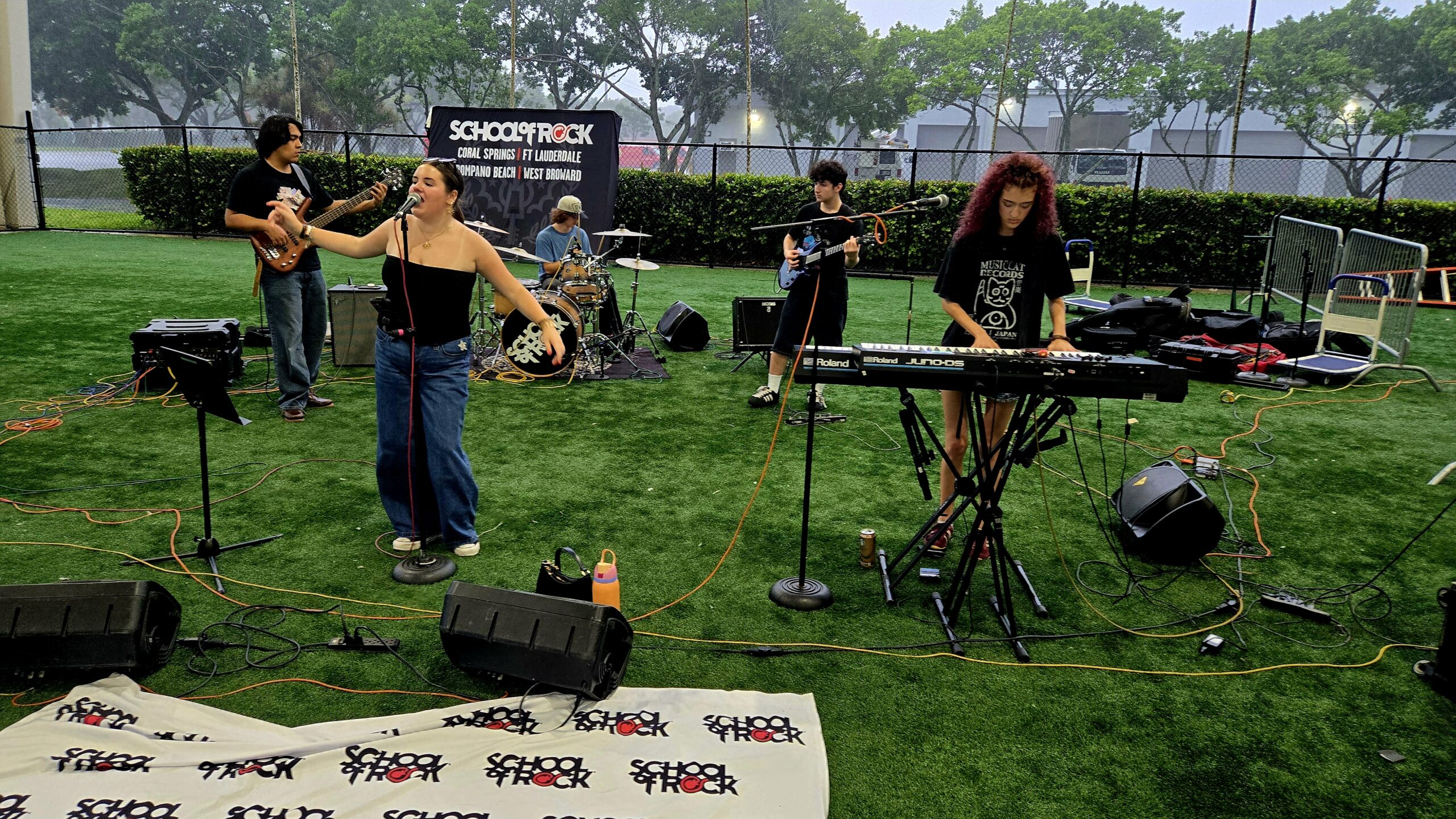 The Daybreak band former students at School of Rock scaled