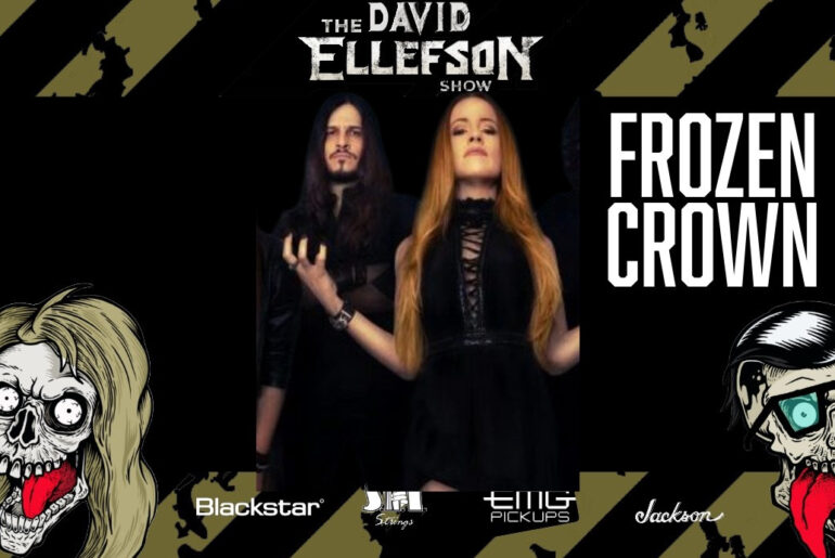 FROZEN CROWN Talk The Legend Of The Six Kings, KAMELOT Tour & Italian Food On "The David Ellefson Show"; Video
