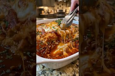 Chicken Parmesan Bake | Crispy Cheesy Italian Chicken Dinner Recipe