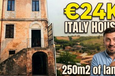 The Cheapest House I've Toured in a Village That Qualifies for Italy's 7% Income Tax in Italy