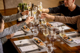 Centennial Mountain Pours Rare Italian Wines — And Pairs Them With Sushi
