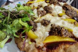 Milly Fyfe's Burns Night Haggis Pizza recipe