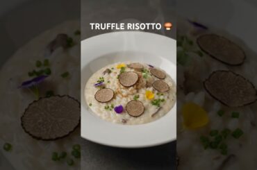 Truffle Risotto 🇮🇹 | Creamy Italian Truffle Risotto | Fine Dining