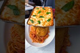 チートデーに食べたい悪魔のチーズカツトマトパスタ🍝🧀