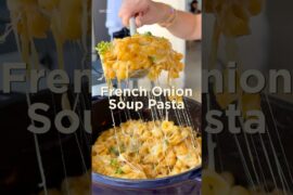 One-Pot French Onion Soup Pasta