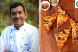 Craving pizza but only have regular bread slices in the kitchen? Chef Sanjeev Kapoor shares easy bread pizza recipe