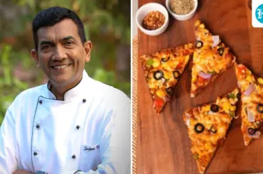 Craving pizza but only have regular bread slices in the kitchen? Chef Sanjeev Kapoor shares easy bread pizza recipe