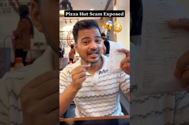 Exposing Pizza Hut New Offer Scam 😳😱 #shorts #food #pizzahut #scam