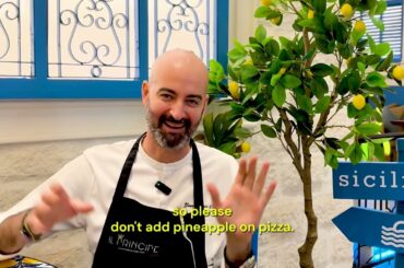 Siciliana Chef Gian Marco Carli 's Rapid Fire breaking Italian Cooking Myths