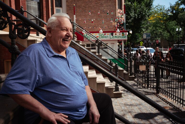 Food icon: Mario of Mario’s Italian Lemonade in Chicago