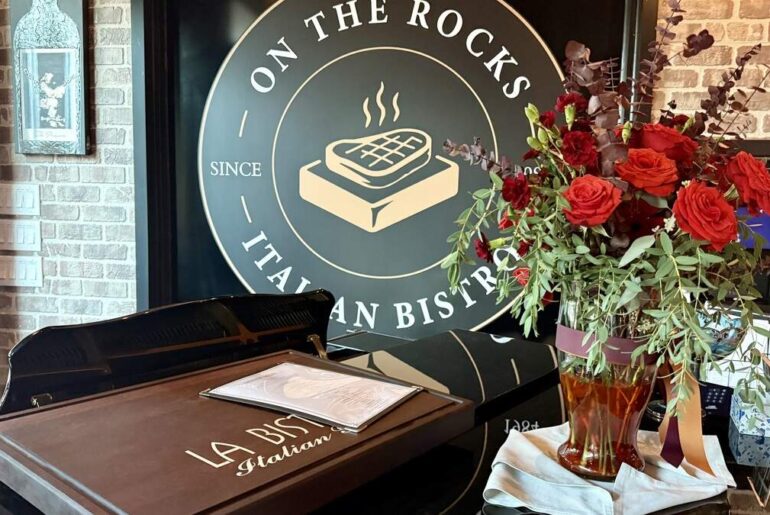 On the Rocks Italian restaurant new near Fort Worth