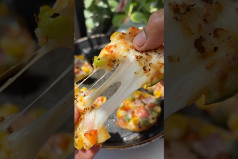 Potato Pizza recipe #shorts #youtubeshorts #shortsfeed