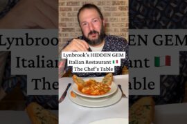 A TRUE Lynbrook hidden gem 🇮🇹 Incredible Italian food, cocktails & house-made desserts!