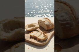 Bread, Olive Oil & Salt  #asmr #slowliving #food #homemade #cooking #satisfying #recipe #nature