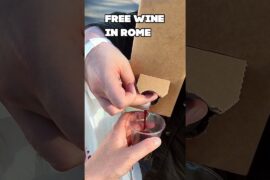This Man Gives Away Free Wine In Rome