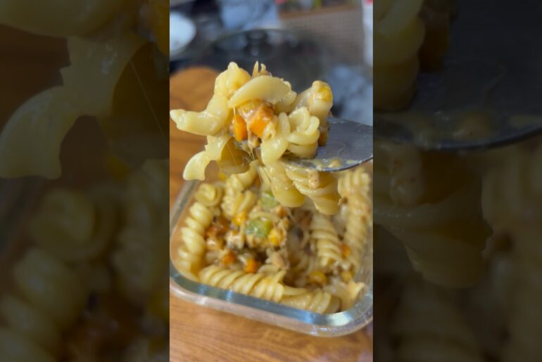 Easy Cheesy Pasta Recipe 🍝 | Quick & Delicious Pasta at Home #Shorts
