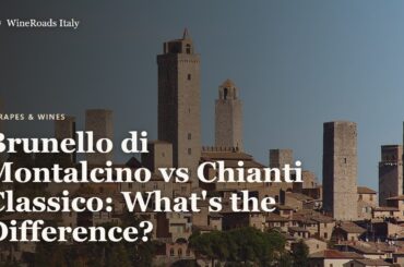 Brunello di Montalcino vs Chianti Classico: What's the Difference?