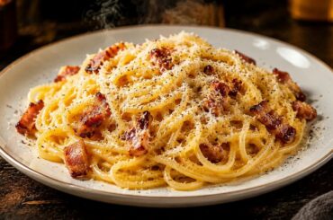 Authentic Spaghetti Carbonara | Easy Italian Recipe 🇮🇹 | pasta alla carbonara |