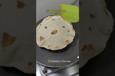 No Oven No Tandur Italian Naan Recipe | Nafisha's Flavour #shorts #naan​ #fluffynaan​ #naanrecipe​