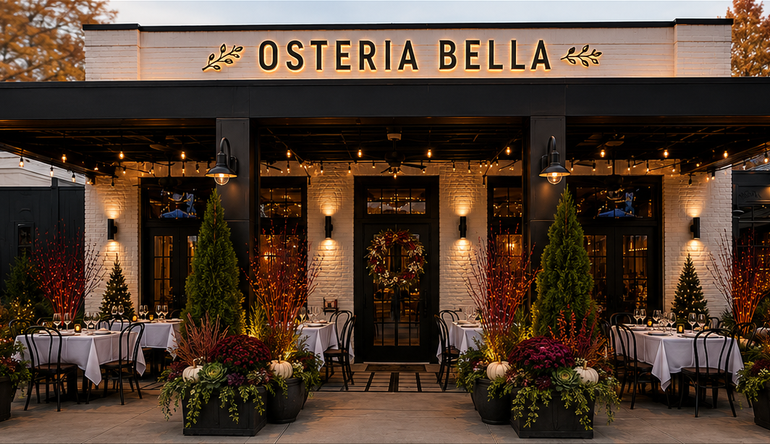 Osteria Bella will bring Calabrian cooking and elevated plating to Halcyon