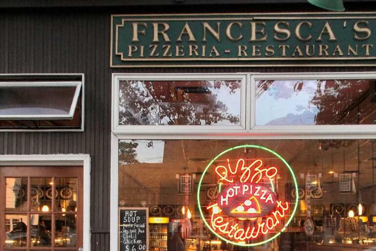 Francesca's Pizzeria closes in Great Neck.