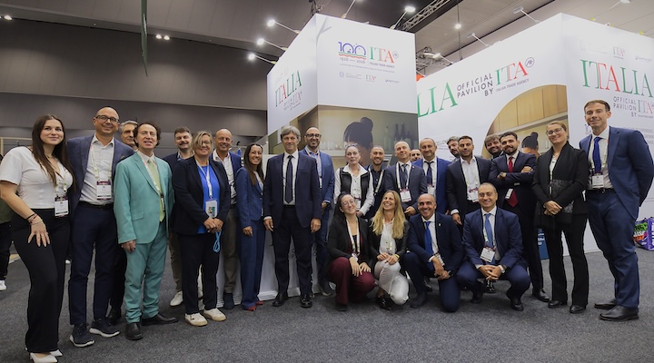 Italian Trade Commission group at Fine Food