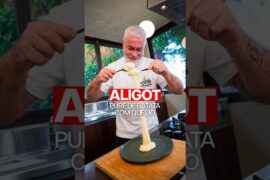 Aligot: o purê de batata com queijo que estica | Alex Atala