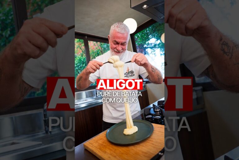 Aligot: o purê de batata com queijo que estica | Alex Atala
