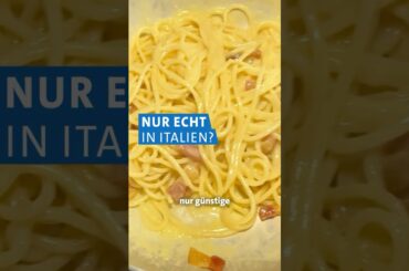 Können die Deutschen echte Carbonara? 🥚👨‍🍳 | Die Tricks... NDR #shorts