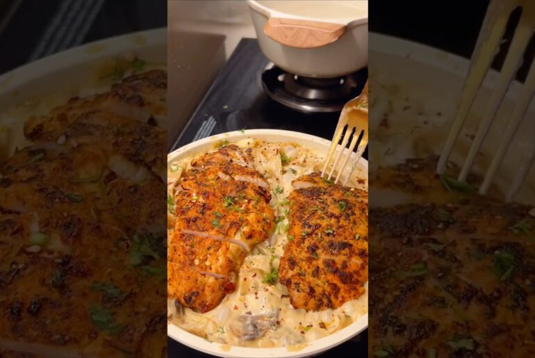 White Sauce Alfredo Pasta #viral #viralvideo #cooking #youtubeshorts #1000subscriber