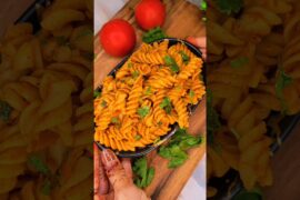 Tomato Garlic Pasta Recipe #shorts