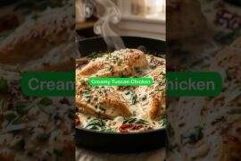 Creamy Tuscan Chicken | Easy & Delicious Recipe 🍗✨