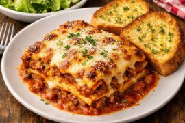 5 Restaurant Chains With the Best Lasagna & Garlic Bread, According to Chefs