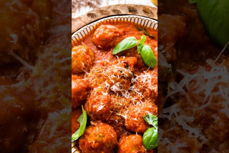 Italian Turkey Meatballs | Cucina by Elena