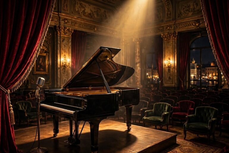 Mediterranean Noir | Italian Mafia Jazz for Late Night Elegance